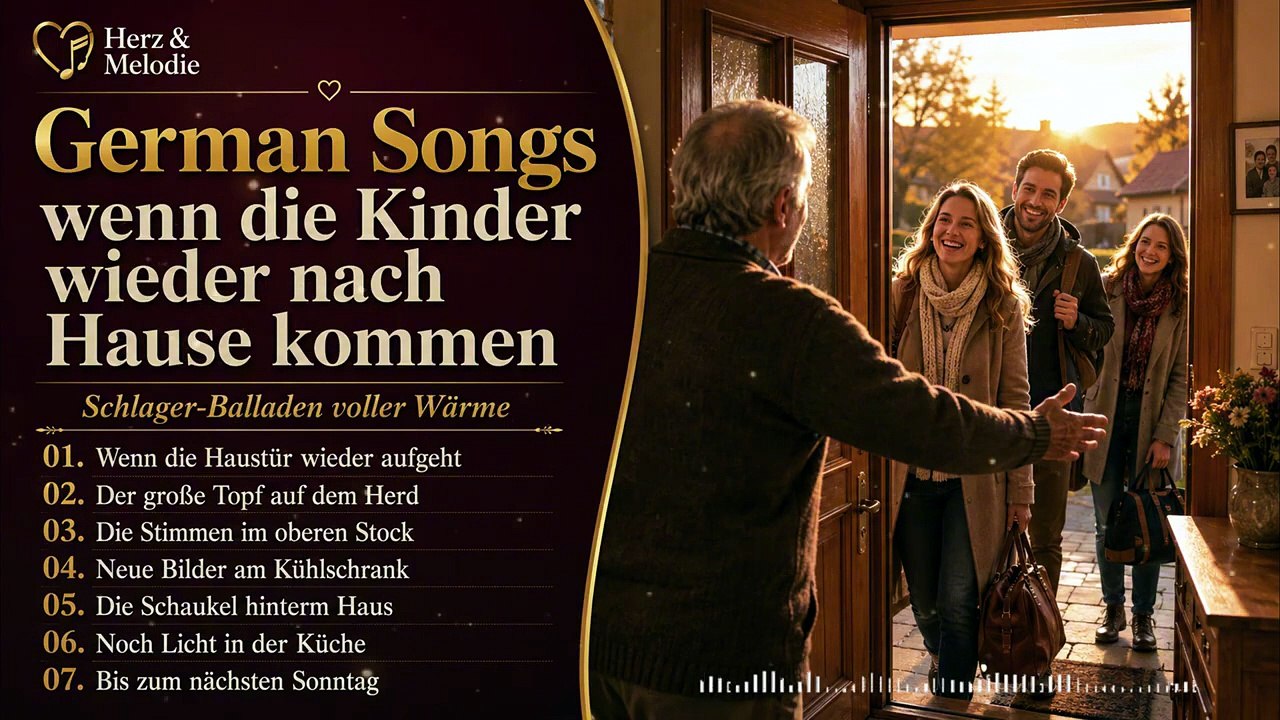 German Songs wenn die Kinder wieder nach Hause kommen | Schlager-Balladen voller Wärme