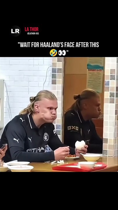 Erling Haaland Couldn't Handle One Bite 😭