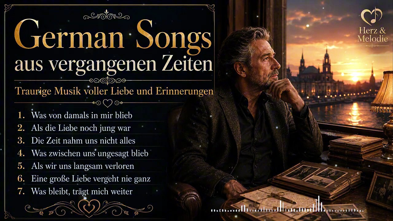 German Songs aus vergangenen Zeiten | Traurige Musik voller Liebe und Erinnerungen