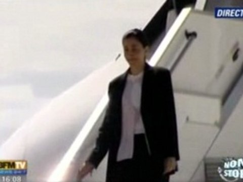 Ingrid Betancourt de retour en France