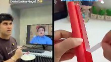 Chotu Sudhar Gaya. 🤡😳 #shortsfeed #shorts #funnyshorts #chotu #maggi