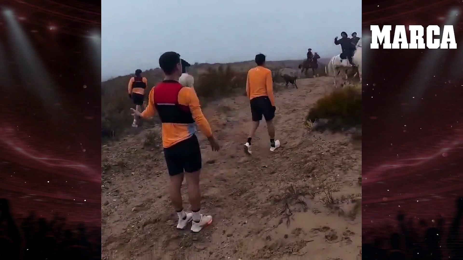 Un grupo de jinetes agrede a varios corredores durante un trail en Río Negro