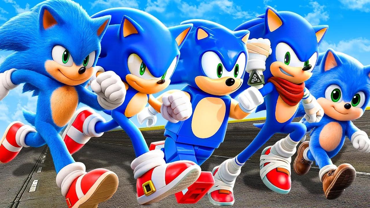 Quel Sonic est le plus rapide dans GTA 5 ? (mod Sonic du film)