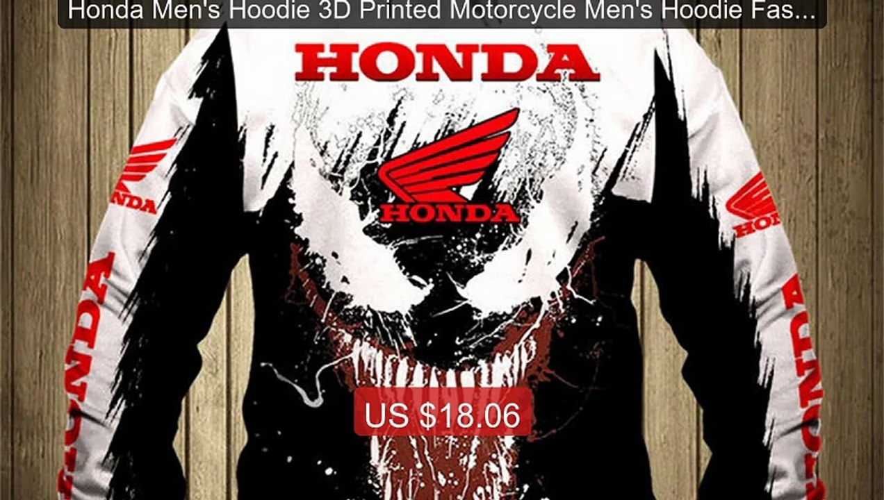 Honda Men's Hoodie 3D Printed Motorcycle Men's Hoodie Fashion ... -- Hot Deal 2026 | Limited Offer!