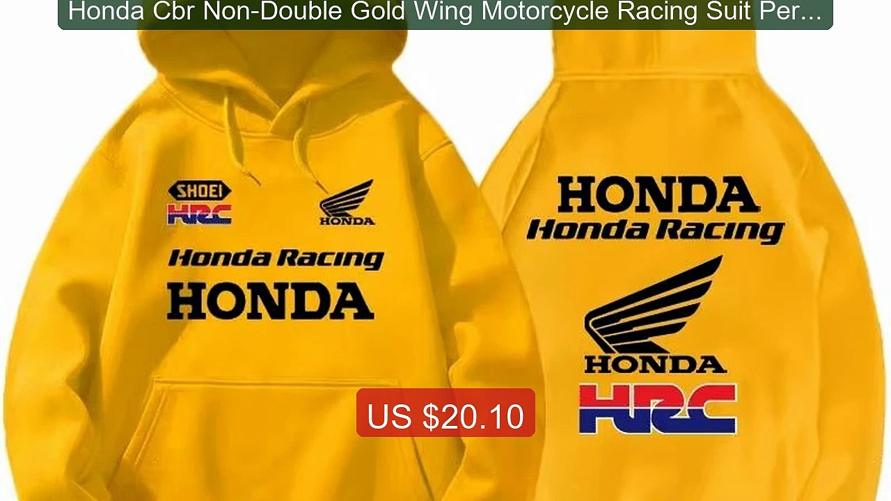 Honda Cbr Non-Double Gold Wing Motorcycle Racing Suit Peripheral Ma... -- Top Rated 2026 | Buy Now!