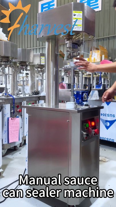 Cost-benefit comparison of fully automatic and semi-automatic can sealing machines