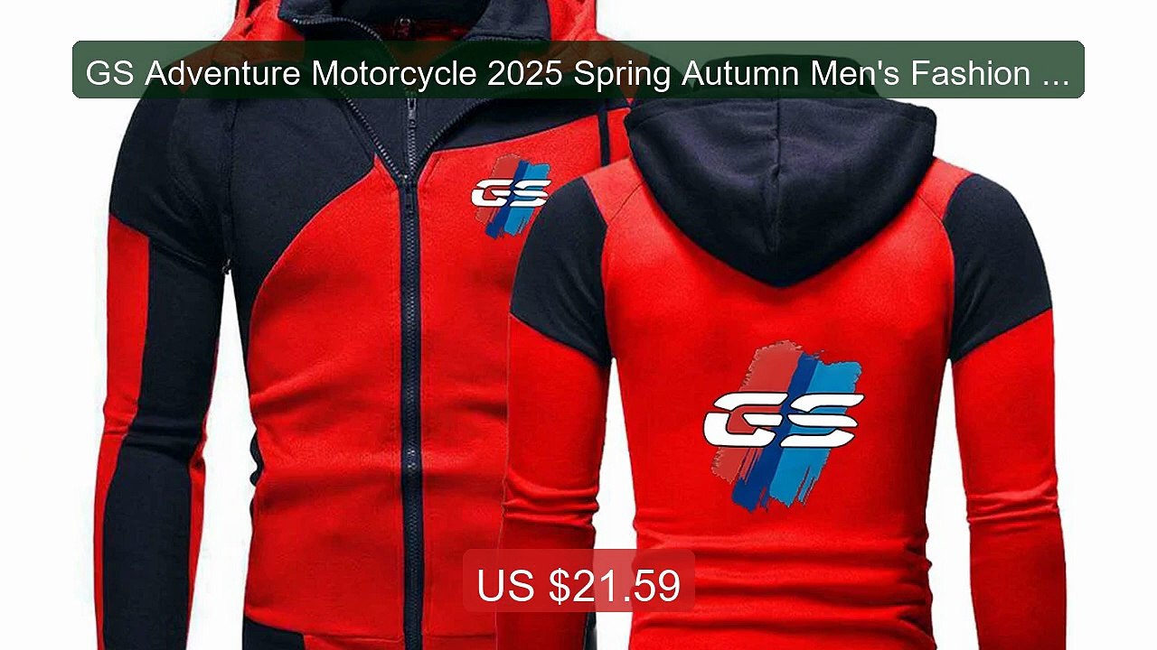 GS Adventure Motorcycle 2025 Spring Autumn Men's Fashion Long ... -- Best Buy 2026 | Great Quality!