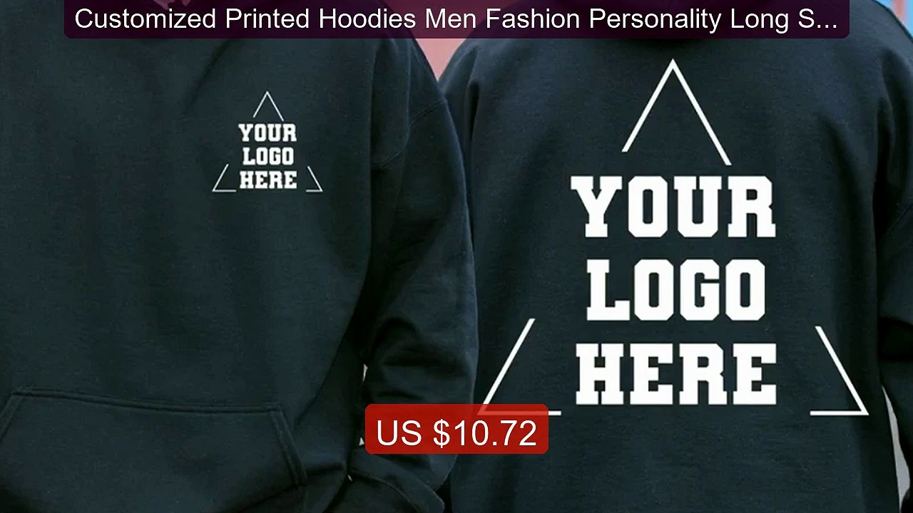 Customized Printed Hoodies Men Fashion Personality Long Sle... -- Top Pick 2026 | Unbeatable Price!