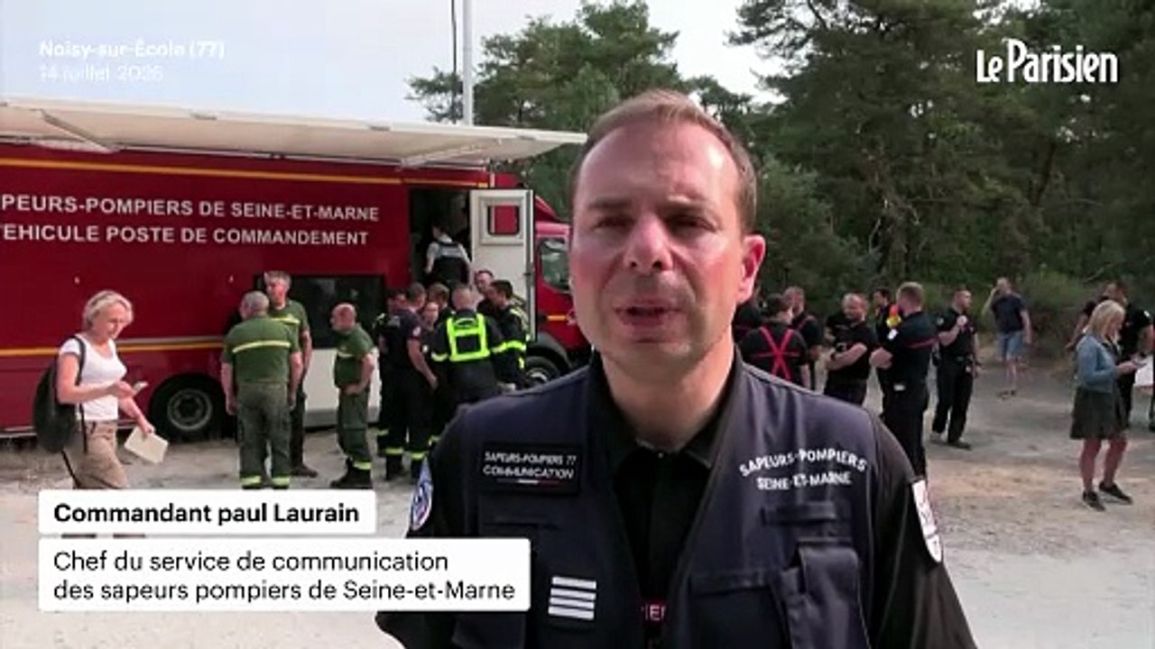 Fontainebleau : deux feux toujours en cours, plus de 1900 hectares parcourus