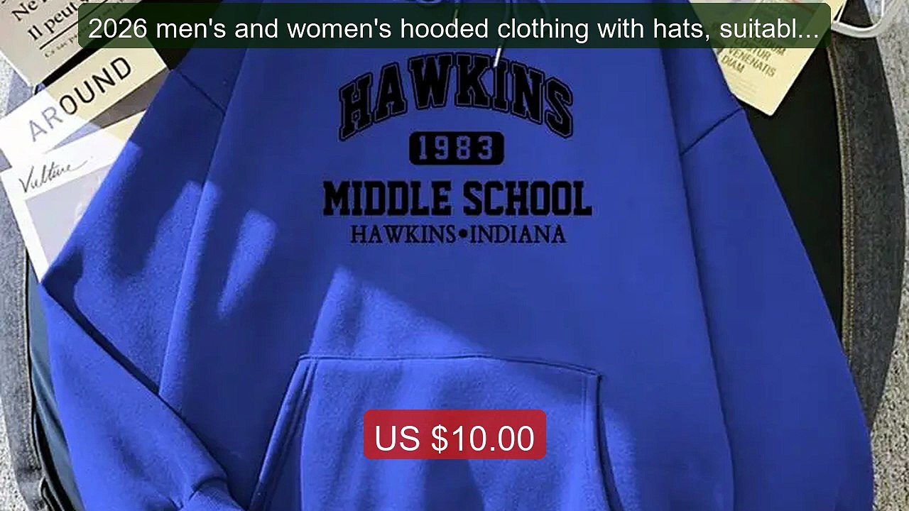 2026 men's and women's hooded clothing with hats, suitable for spor... -- Top Rated 2026 | Buy Now!