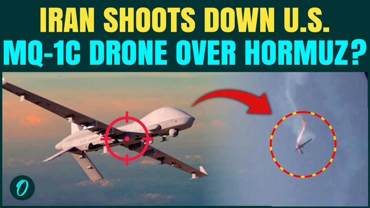 IRGC SHOOTS DOWN $4 Million U.S. MQ-1C Drone Over Hormuz Using Advanced Air Defense System?