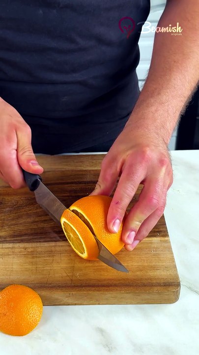 Orange Serving Idea 🍊