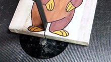 ​Crispy Wood Cutting ASMR: Carving a Cartoon Sloth Art 🎧 | Top G7 ASMR