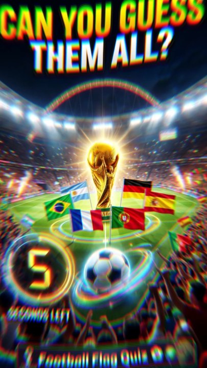 Guess the Football Nation by the Flag ⚽🌍 | 15 Country Flag Quiz | FIFA Football Challenge 2026