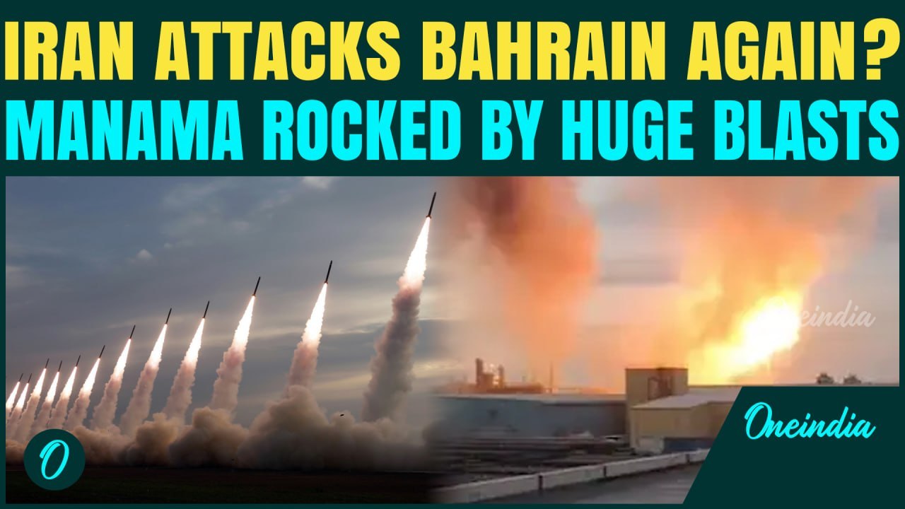 Iran RAINS Missiles On Bahrain In 24 HRS, Huge Explosions Rock Manama After U.S. Base ATTACK?