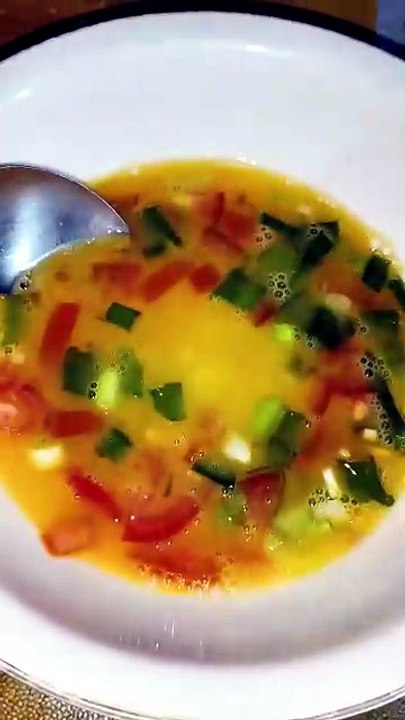 Fried Egg with Tomato Relish