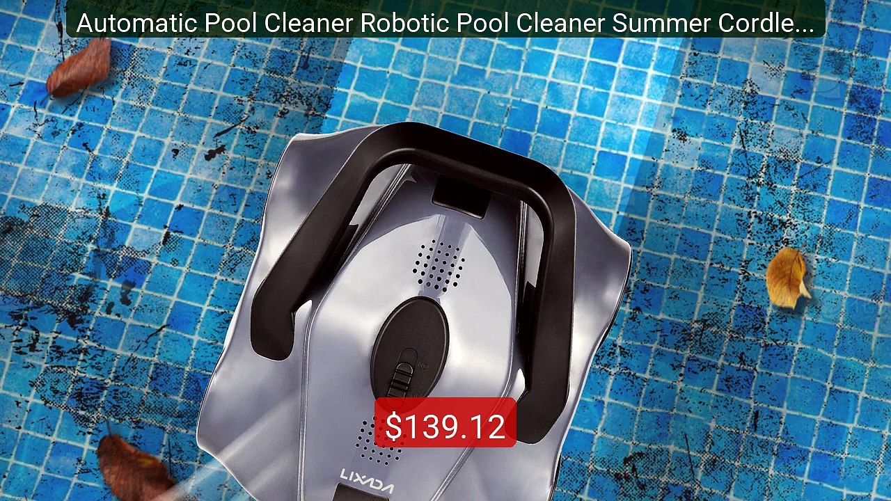 Automatic Pool Cleaner Robotic Pool Cleaner Summer Cordless Roboti... -- Best Deal 2026 | Shop Now!