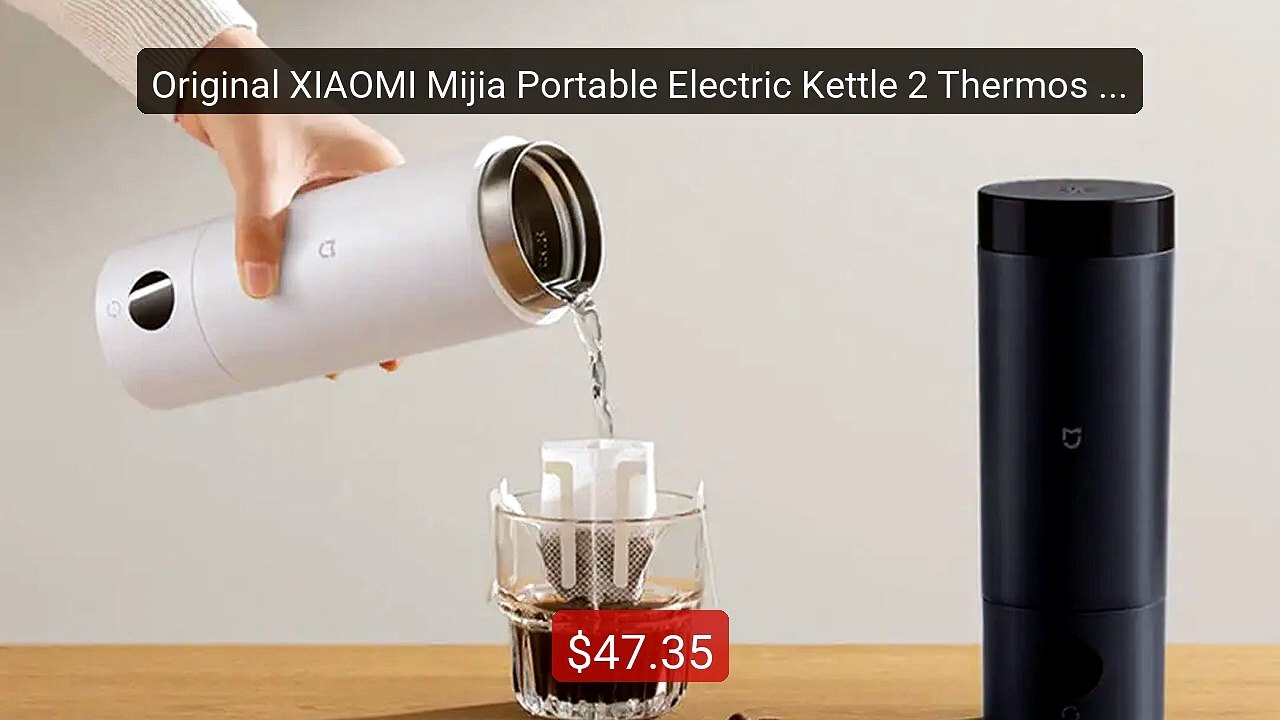Original XIAOMI Mijia Portable Electric Kettle 2 Thermos Cup F... -- Best Buy 2026 | Great Quality!
