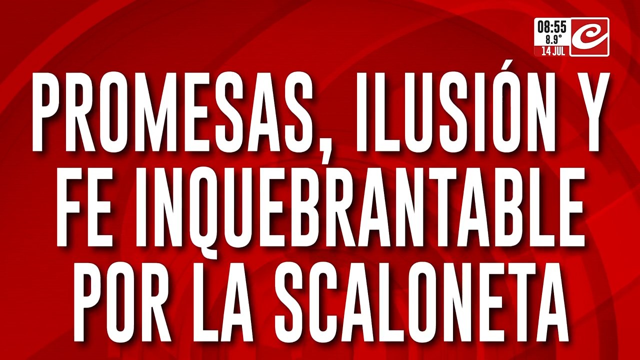Promesas, ilusión y fe: la gente se acerca a las iglesias a pedir por la Scaloneta