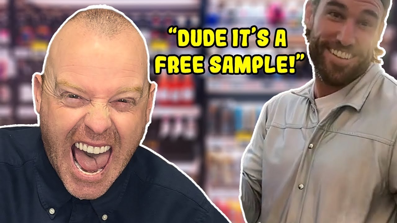 Karen's Rage At Free Sample Guy