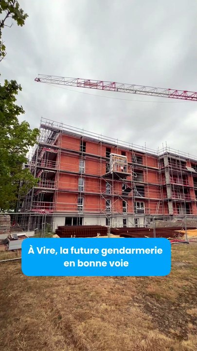 Nouvelle caserne à Vire Normandie