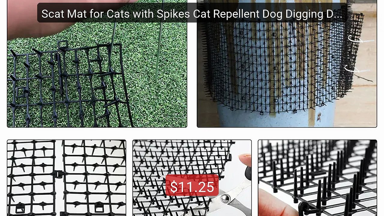 Scat Mat for Cats with Spikes Cat Repellent Dog Digging Deter... -- Amazing Value 2026 | Must Have!