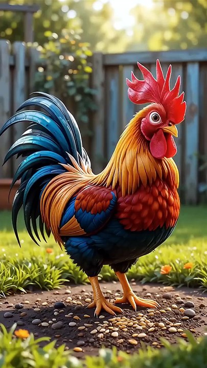 Mischievous Fat Orange Cat catch Rooster & Cooks Him 😂🍗 #cat #catvideos #animation #allages