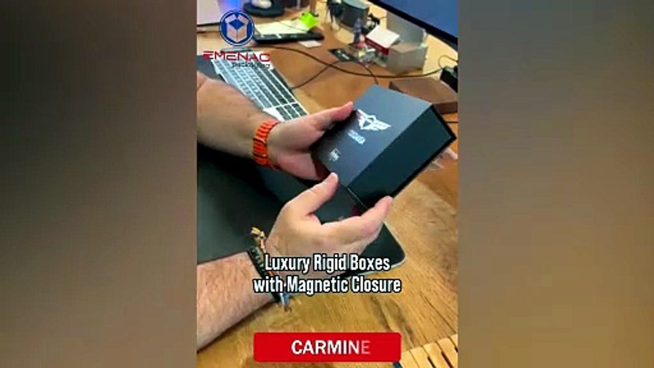 Luxury Rigid Boxes with Magnetic Closure | Custom Packaging Canada