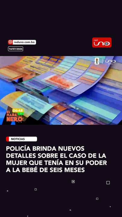 Policía brinda nuevos detalles sobre el caso de la mujer que tenía en su poder a la bebé de seis meses
