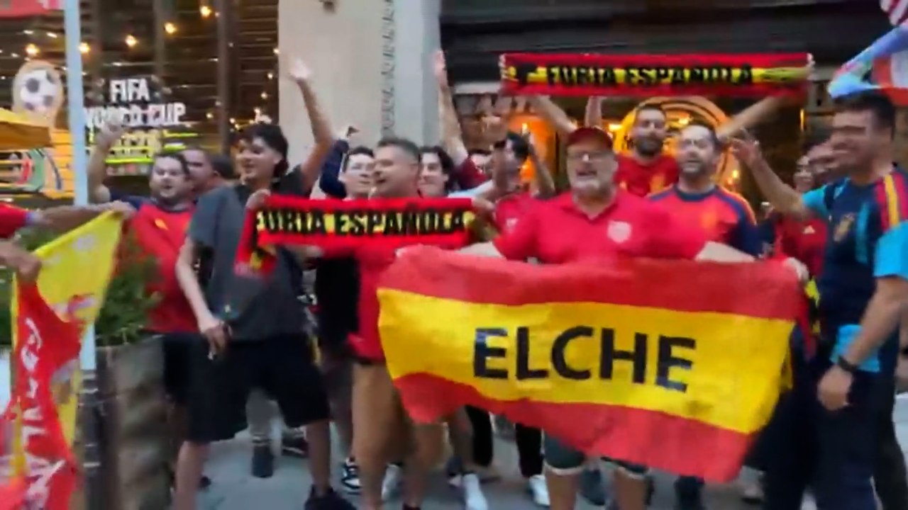 La afición española calienta motores en Dallas