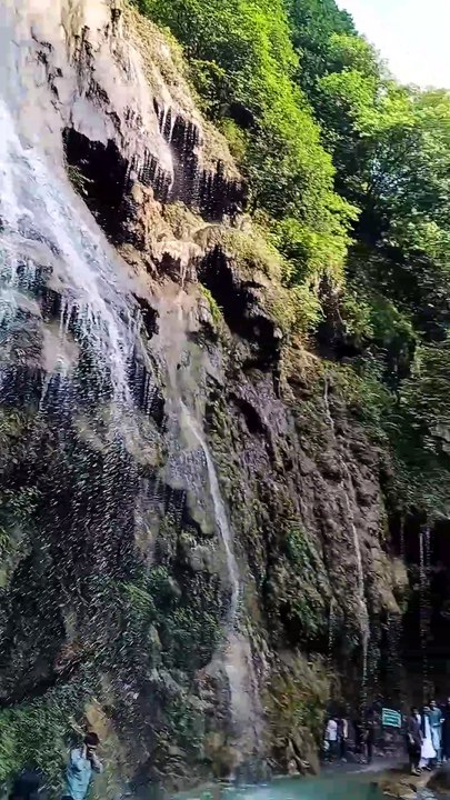Umbrella Waterfall Near Abbottabad Pakistan | Stunning Summer Cascade in KPK