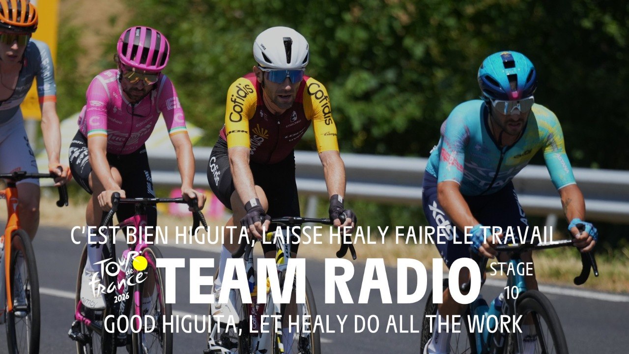Good Higuita, let Healy do all the work  - Stage 10