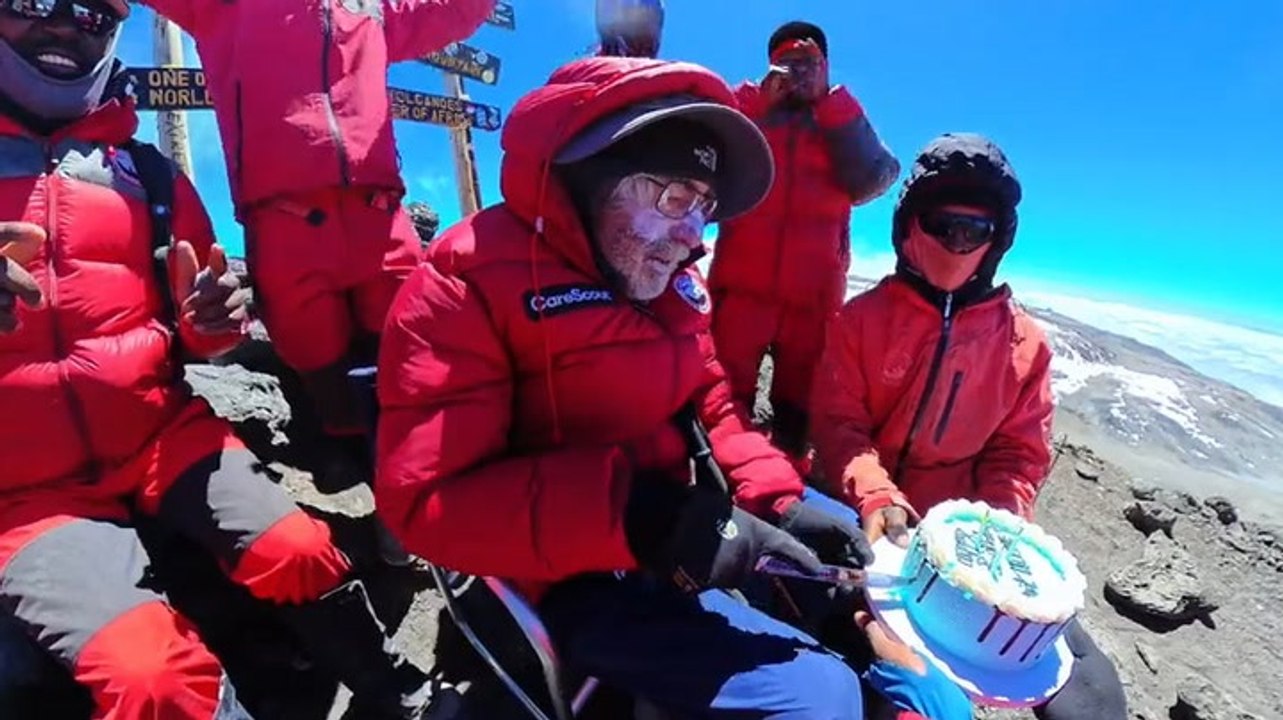A retired doctor started exercising seriously at 50. At 90, he climbed Kilimanjaro.