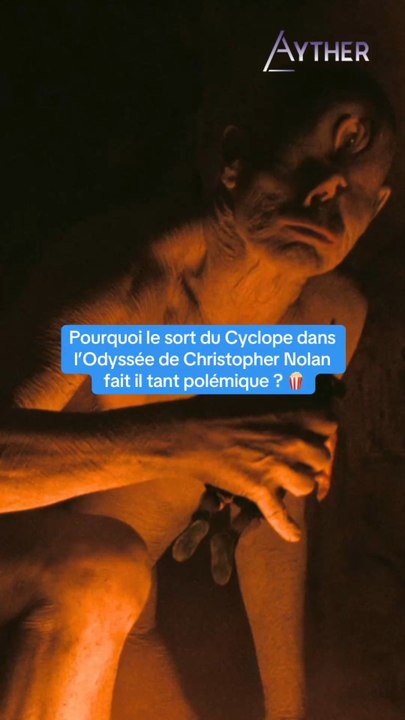 Pourquoi le sort du Cyclope dans l’Odyssée de Nolan fait polémique ? 🍿#lodyssee #theodyssey #cinema #nolan #cyclope