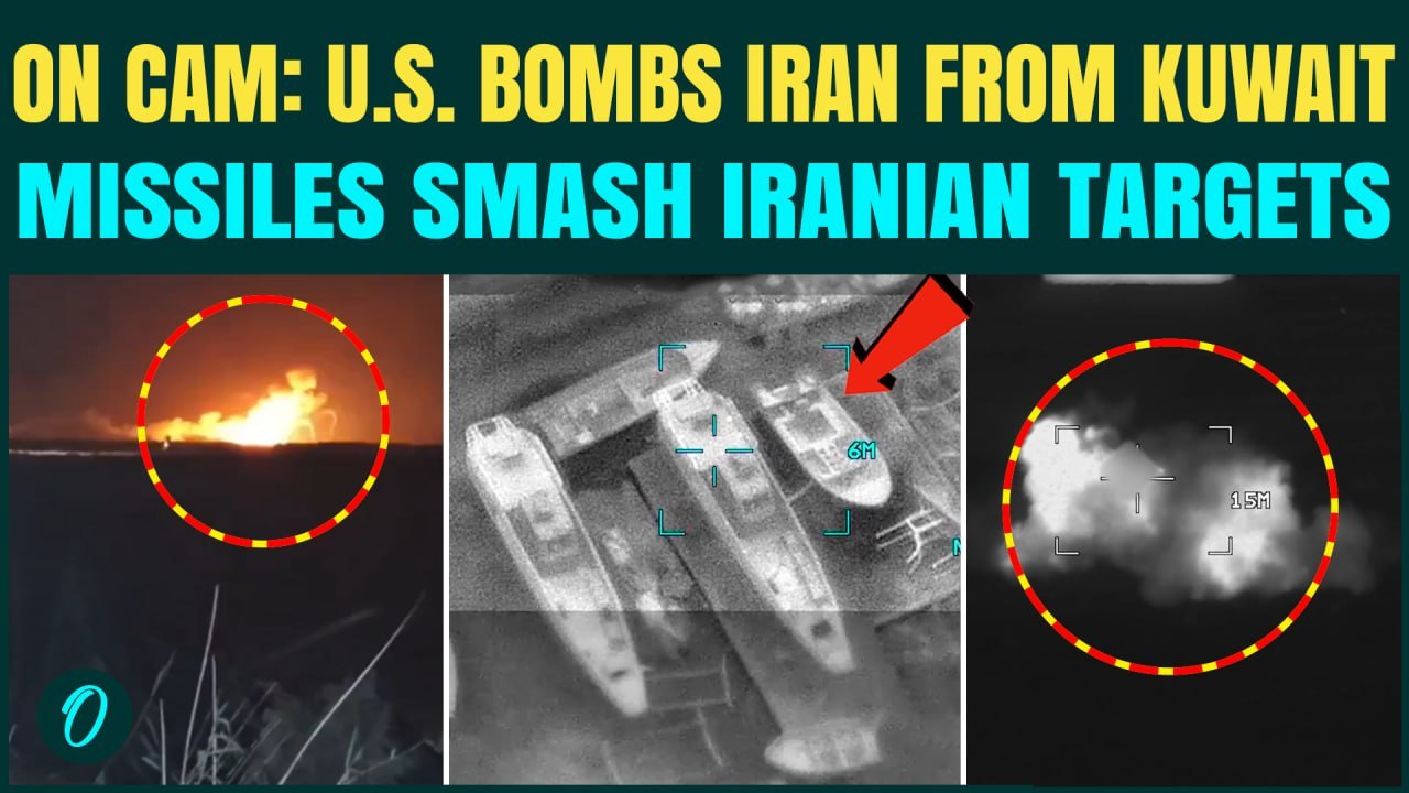 U.S Attacks Iran From Kuwait RAW FOOTAGE: Moment ATACMS Missiles Rain Down on Iranian Cities