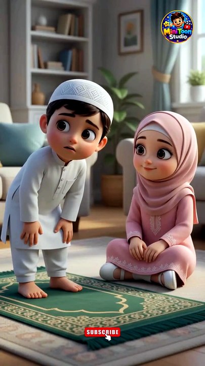 Fatima Ne Ahmad Ko Ruko Ki Dua Yaad Karwai ❤️ | Islamic Cartoon for Kids