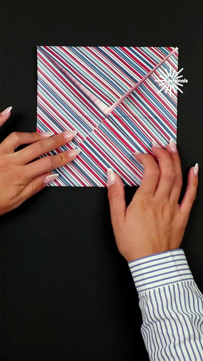 DIY origami snack box in minutes🥜✨
