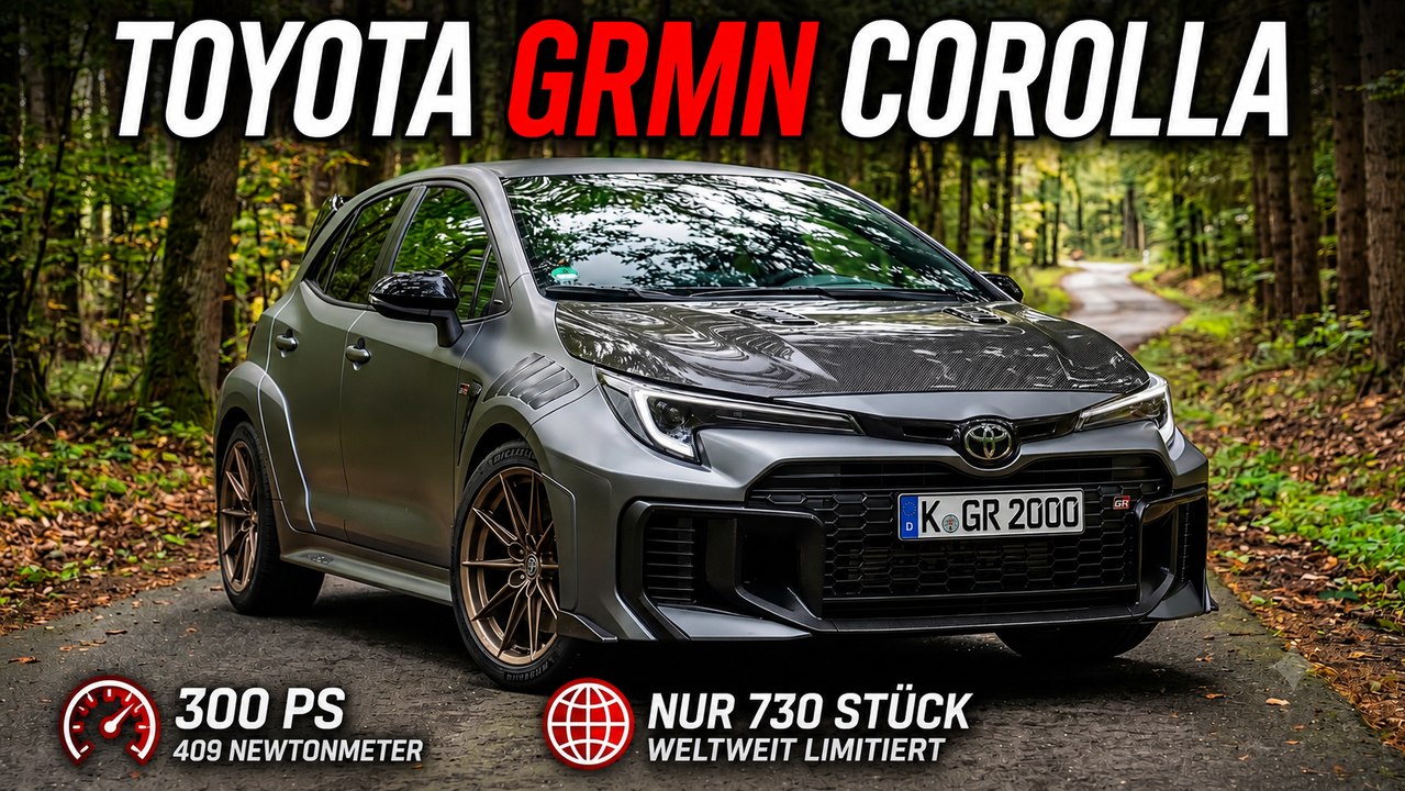 Toyota GRMN Corolla im Detail: Technik, Preis und Limitierung
