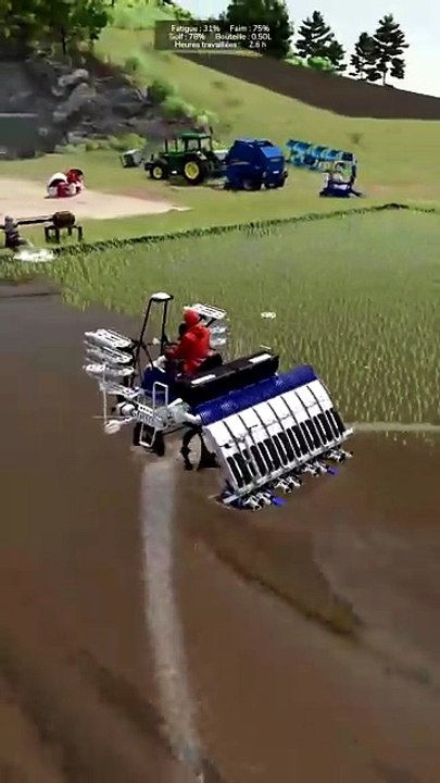 FS25 : Le détail de l'eau dans les rizières est bluffant