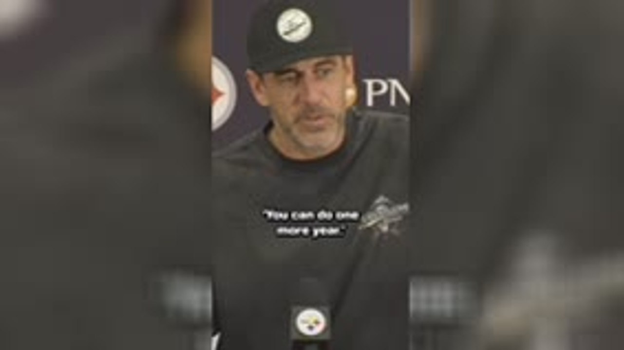 What/Who convinced Aaron Rodgers to play one more NFL season?