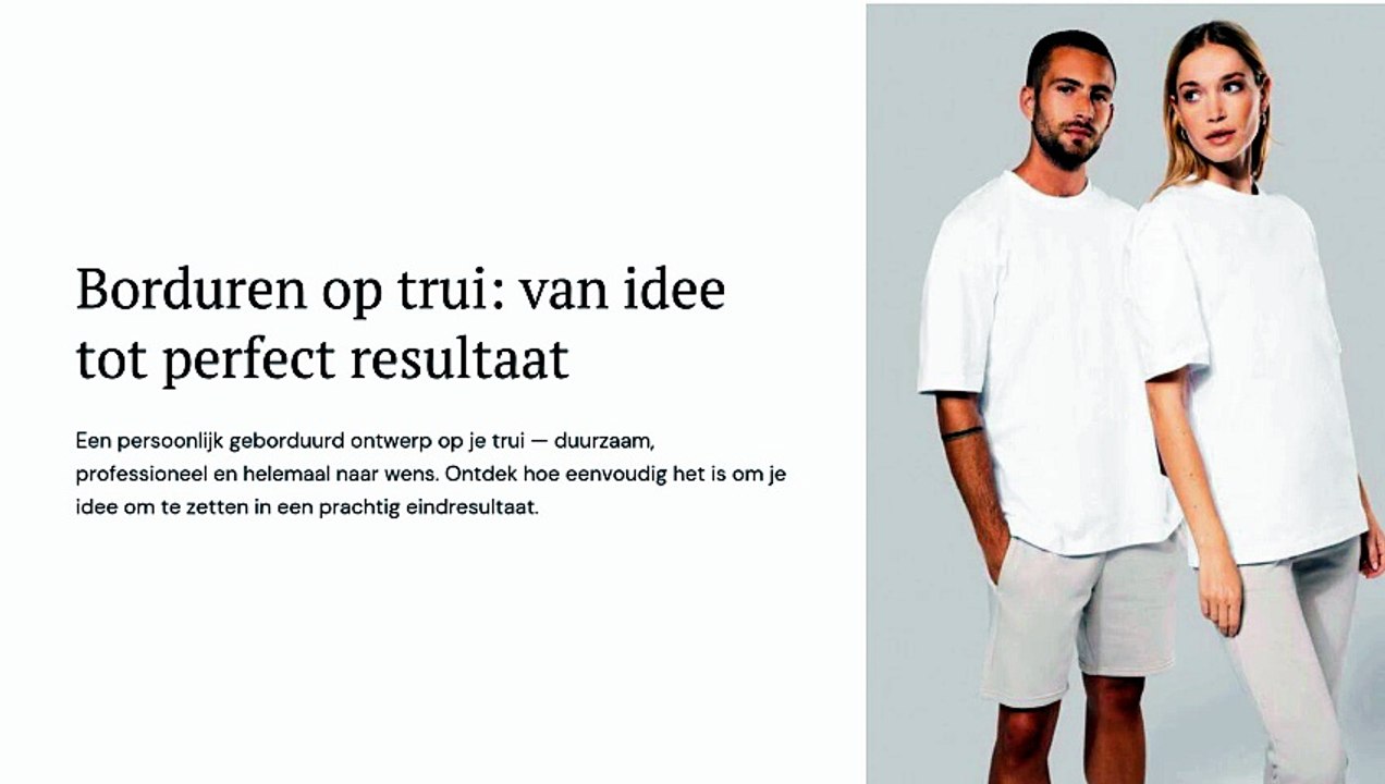 Borduren op trui van idee tot perfect resultaat