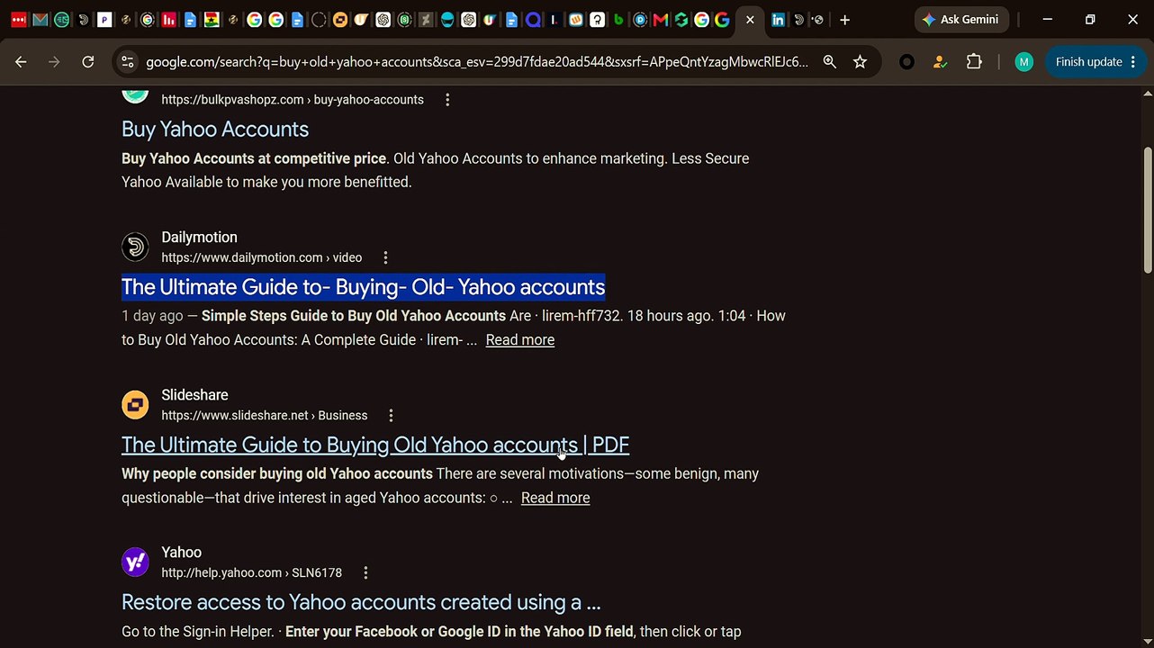 Where to Buy Old Yahoo Accounts: 10 Trusted Sites Top_