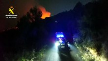 Πλάνα από drone καταγράφουν τη μεγάλη πυρκαγιά στην Καστεγιόν, στην ανατολική Ισπανία
