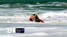 Le jeune sauveteur brave les vagues et sauve l'enfant, Trump l'invite à la Maison Blanche