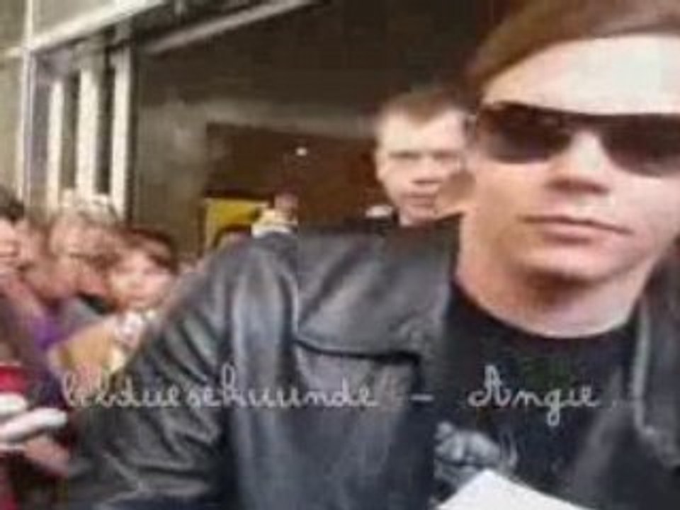 Tokio Hotel à leur hôtel - Monaco.