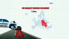 Ποιες είναι οι πιο επικίνδυνες για οδήγηση χώρες στην Ευρώπη;