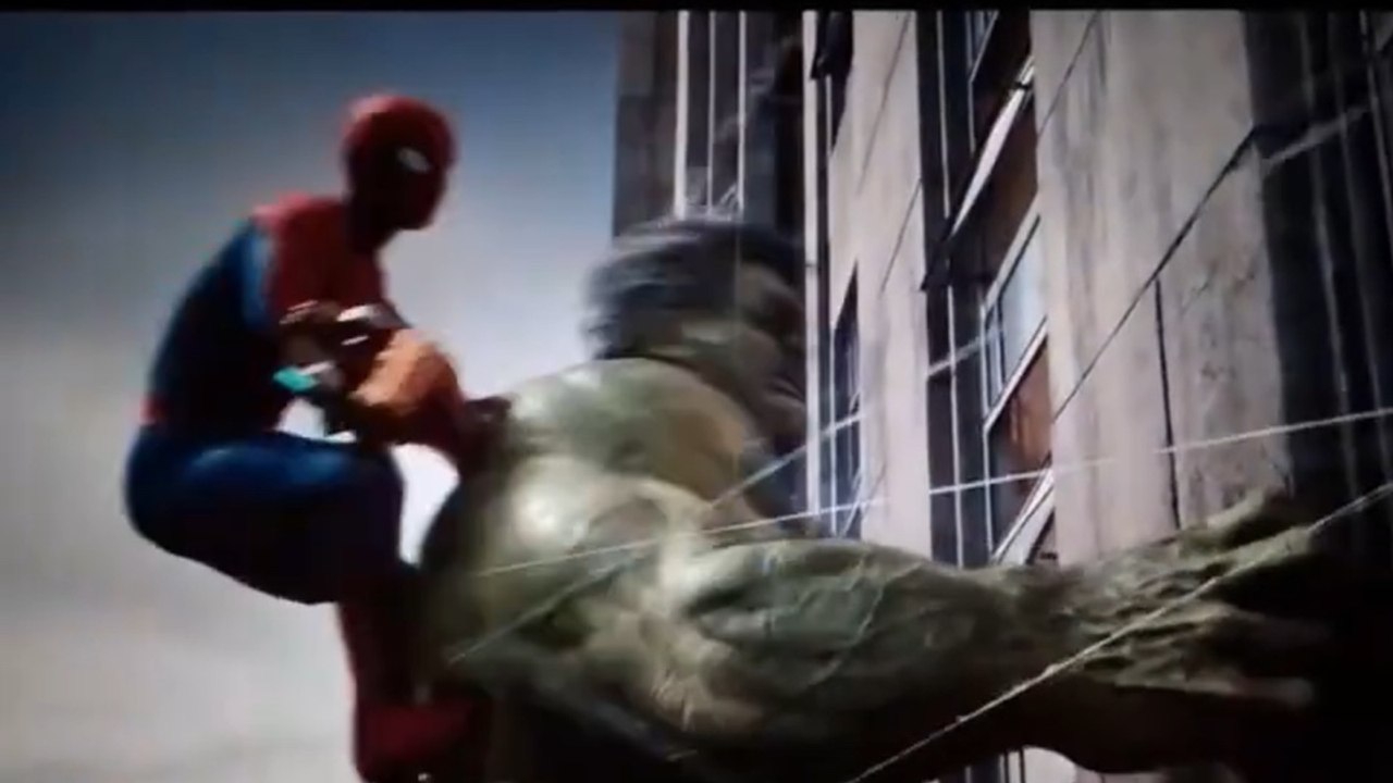 Spider-Man vs hulk | Spider-Man brand new day
