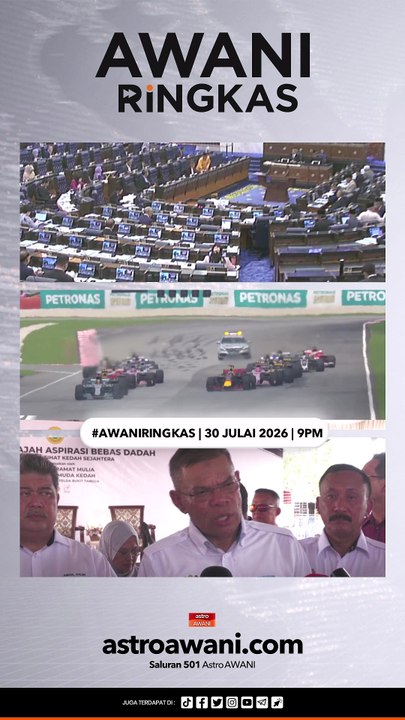 #AWANIRingkas 30 Julai 2026 | 9PM