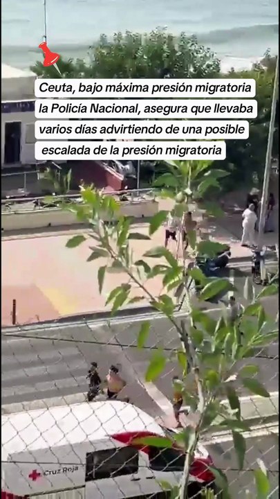 Máxima tensión en Ceuta: aumentan las llegadas...