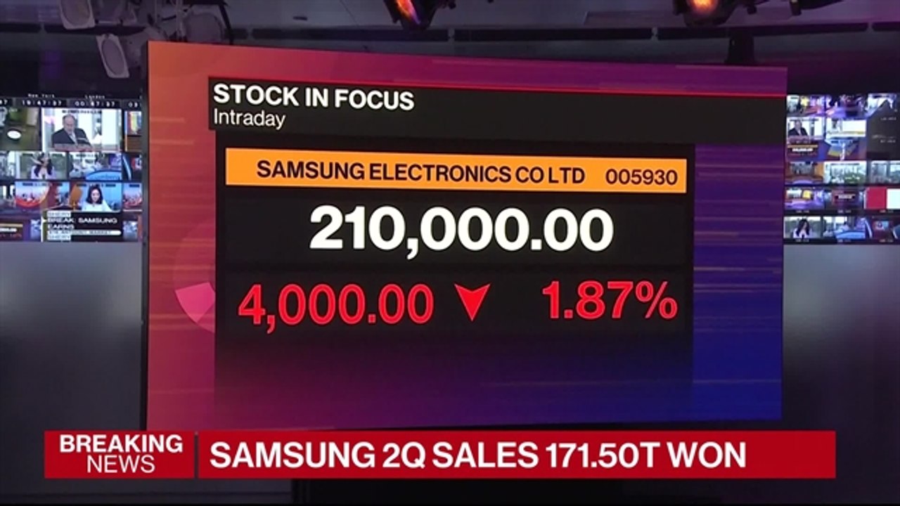 Samsung's Chip Profit Soars 250-Fold on Memory Shortages